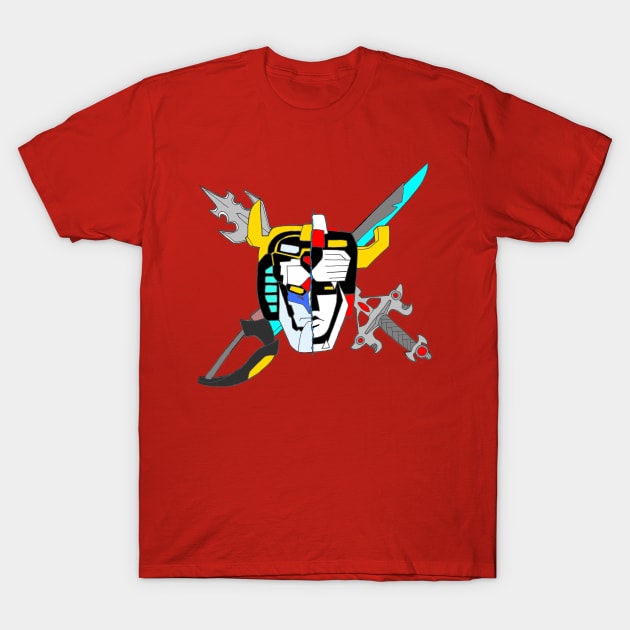 Voltron Old and New T-Shirt by Joseph Baker